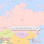 с.Синда на карте России