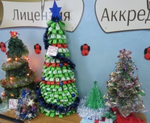 Конкурс Новогодняя елка в начальной школе. МБОУ ООШ п.Синда